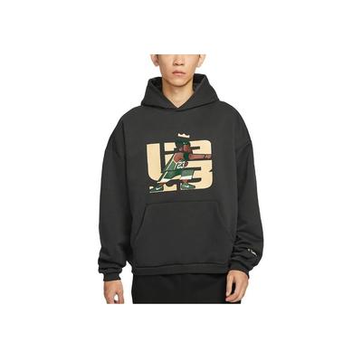 Therma-Fit FW25 LeBron Point Forward Bequemer Weicher Fleece-Kapuzenpullover Herren Kapuzenpullover Grau Schwarz IH8820-045