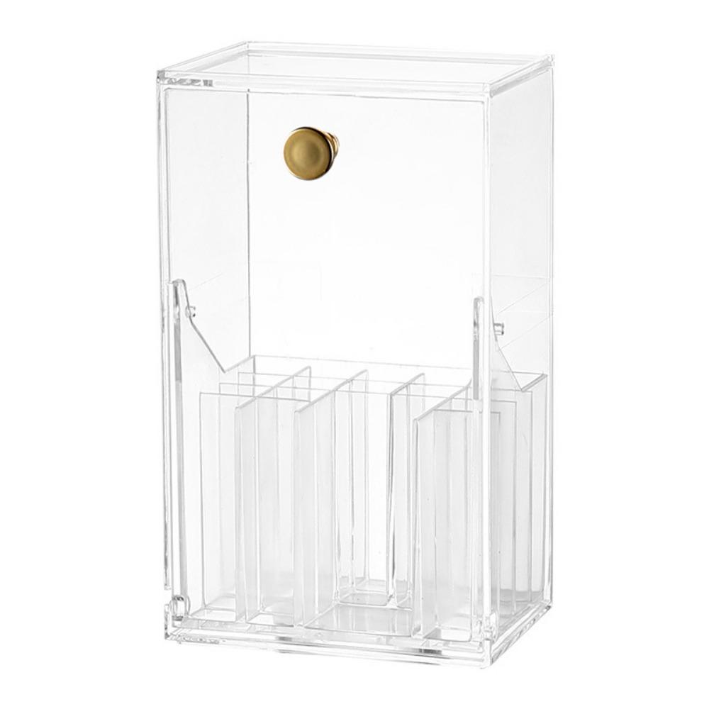 with Lid Makeup Display Rack Transparent Makeup Brushes Holder  Dressing Table
