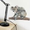 Bear Hugging a Tree Creative Minimalist Wall Sticker for Home Decor Self-Adhesive Removable Decal