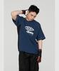 UMBRO Crispy Taslan Short Sleeve Piste Navy (Uq221Cwt58) (A Type)