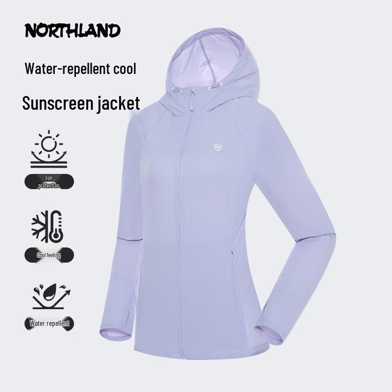 

NORTHLAND Women s Water-Repellent Cooling Sun Protection Sports Jacket NKJFH2311S M (165cm)