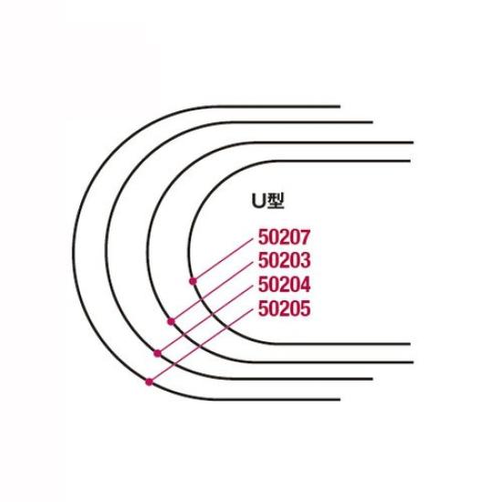 Kyoshin L Strap End 1150205 50205 Punch, U-Shaped, 40mm,