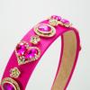 Fashion Baroque Glass Drill Love Valentine's Day Headband Simple High Quality Luxury Hair Accessories