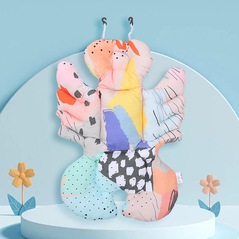 

Подушка для автокресла для ходьбы с ребенком, Хлопковая подкладка для детской коляски, Подушка для сиденья детского стульчика для кормления, Подушка для безопасного сиденья