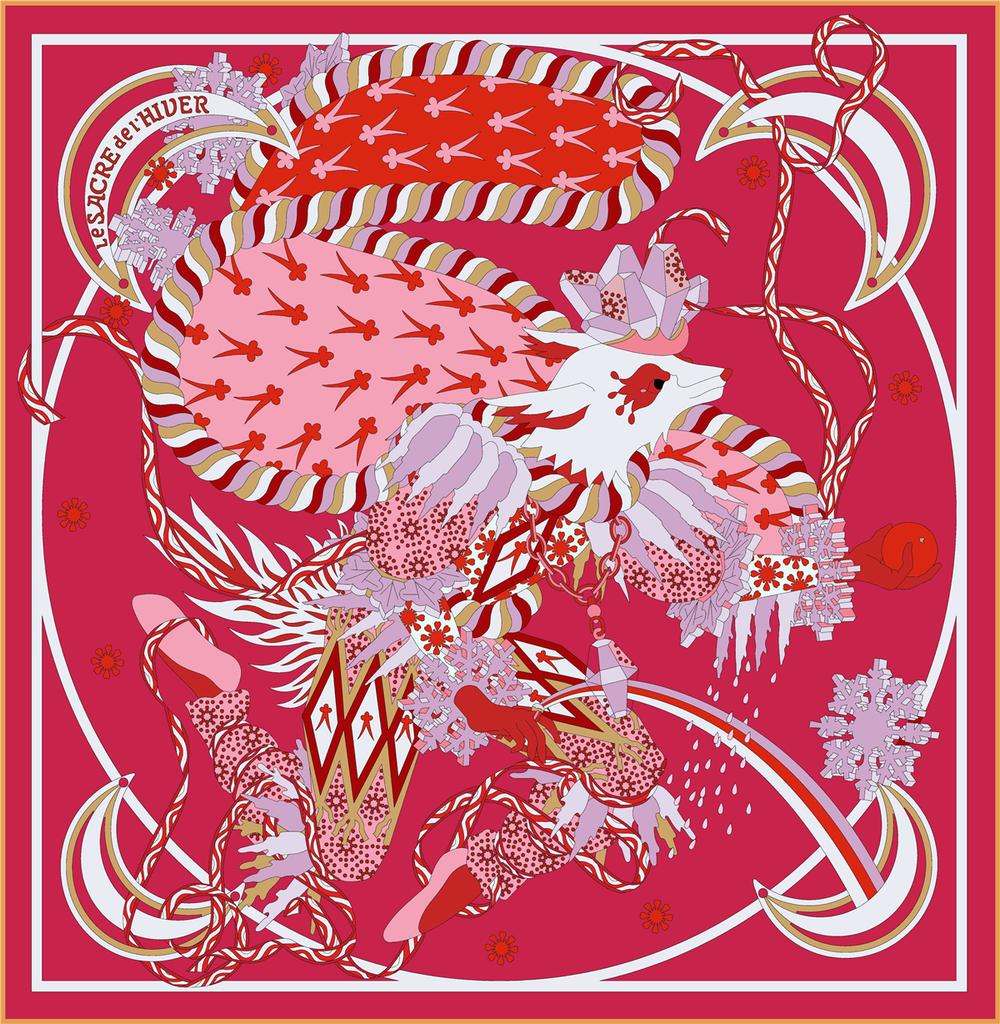 Lenço de Seda Sarja Animal Cavalo 90cm Xale de Moda Marca de Luxo Lenço Quadrado Hijab Feminino Bandana Foulard Lenço de Pescoço Lenços de Cabeça