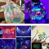 Vernice Acrilica Luminosa da 3 ml - Fluorescente a Base d'Acqua per Glow Notturno per Pareti, Pittura a Mano e Arte dei Graffiti