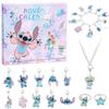 Christmas Stitch Necklace Style 24 Days Advent Calendar Jewelry Making Kit Fun Kids Toy Gift for Friends Children's Gift