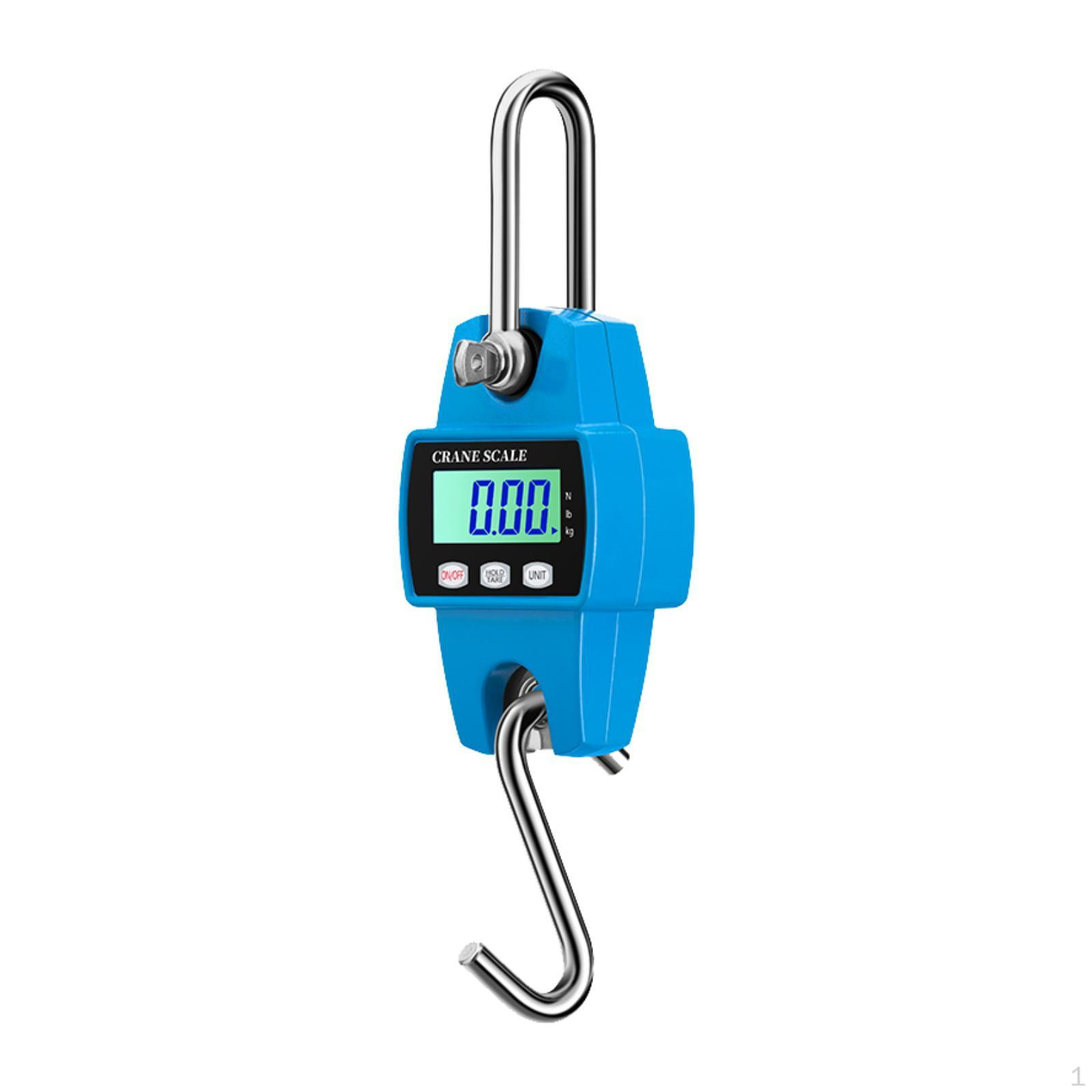 

300 кг крановые весы для взвешивания багажа с ЖК-дисплеем и цифровыми функциями для путешествий и рыбалки