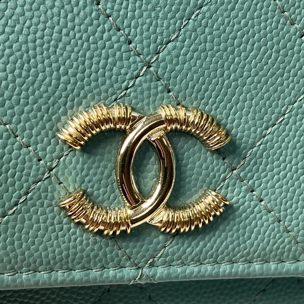 Used CHANELShoulder Bag Green system Women