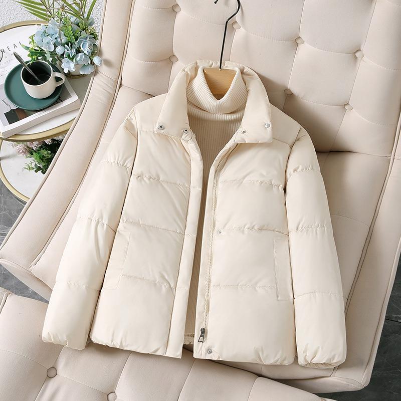 Padded Clothes for Women, Small People, Warm Winter Down Cotton Clothes, Loose Bread Clothes, Thickened Short Small Padded Jacket.