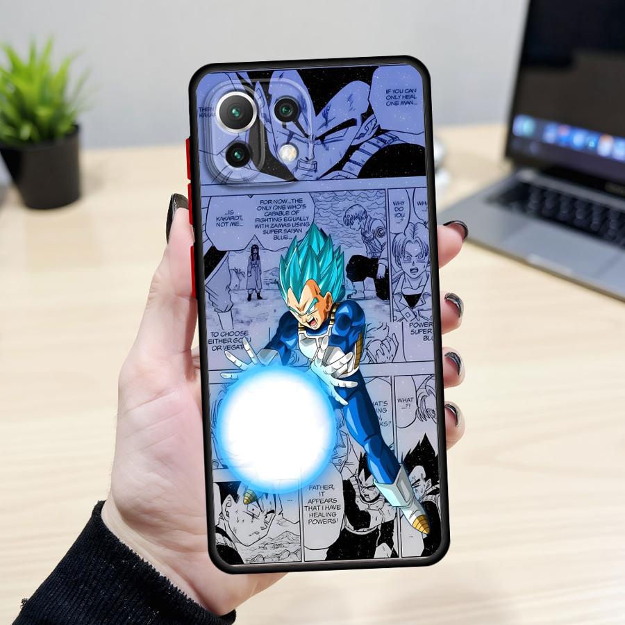 Dragon Ball Comic Vegeta Case for Xiaomi Mi 12T 11T 12x 10T 13 11 Lite 14 13 Pro Back Phone Cover
