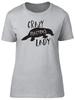 Crazy Platypus Lady Unisexs Ladies Short Sleeve Fitted TShirt