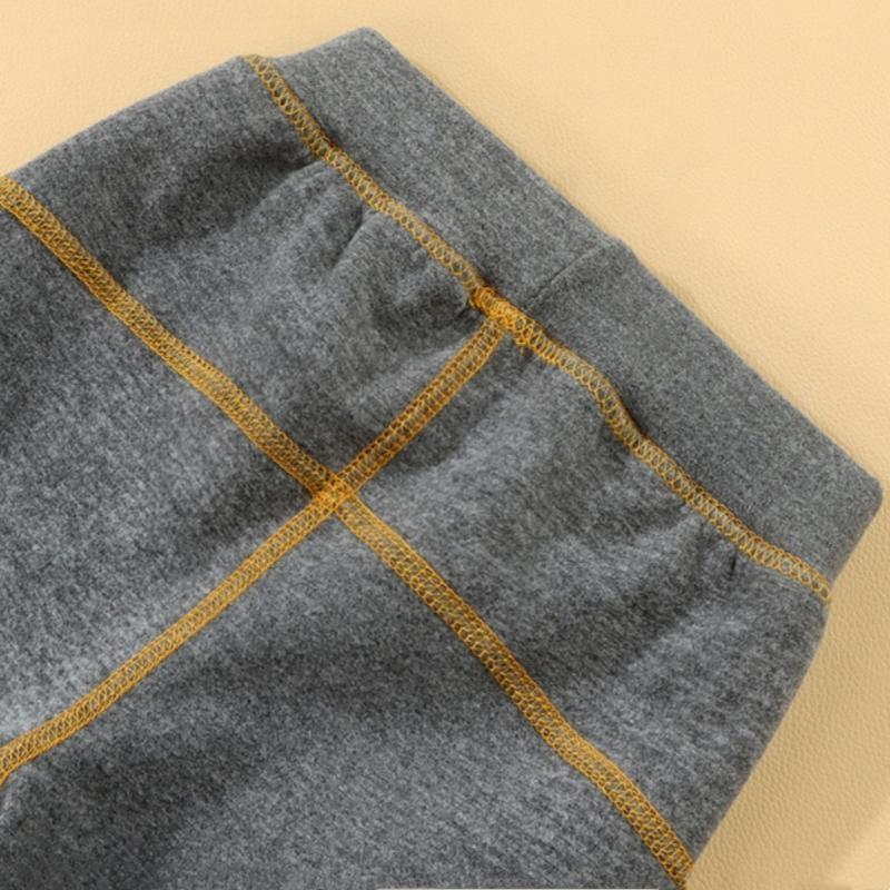 Children's Autumn Pants Thickened Warm Boys Girls Trousers Kids Winter Student Cotton Bottoming Pants Teenager Clothing