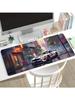 Anime Cool Doodle Large Mouse Pad gamer sports-car desk pad gaming accessories Non-slip Table Mat Writing keyboard Mat speed