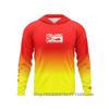 Mens UPF 50 Quick-Dry Fishing Shirt With Hood Long Sleeve Sun Protection Top Outdoor Angling Wear