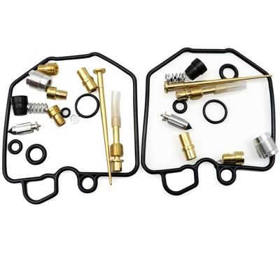2X Motorcycle Carburetor Repair Rebuild Kit For CX500C 80-82 Custom 80-81 Deluxe