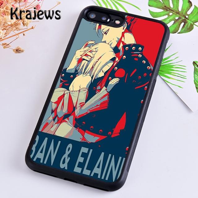Krajews Escanor Ban Seven Deadly Sins Phone Case Cover For iPhone 14 5 6s 7 8 Plus X XR XS 11 12 13 Pro Max Samsung S21 S22ultra