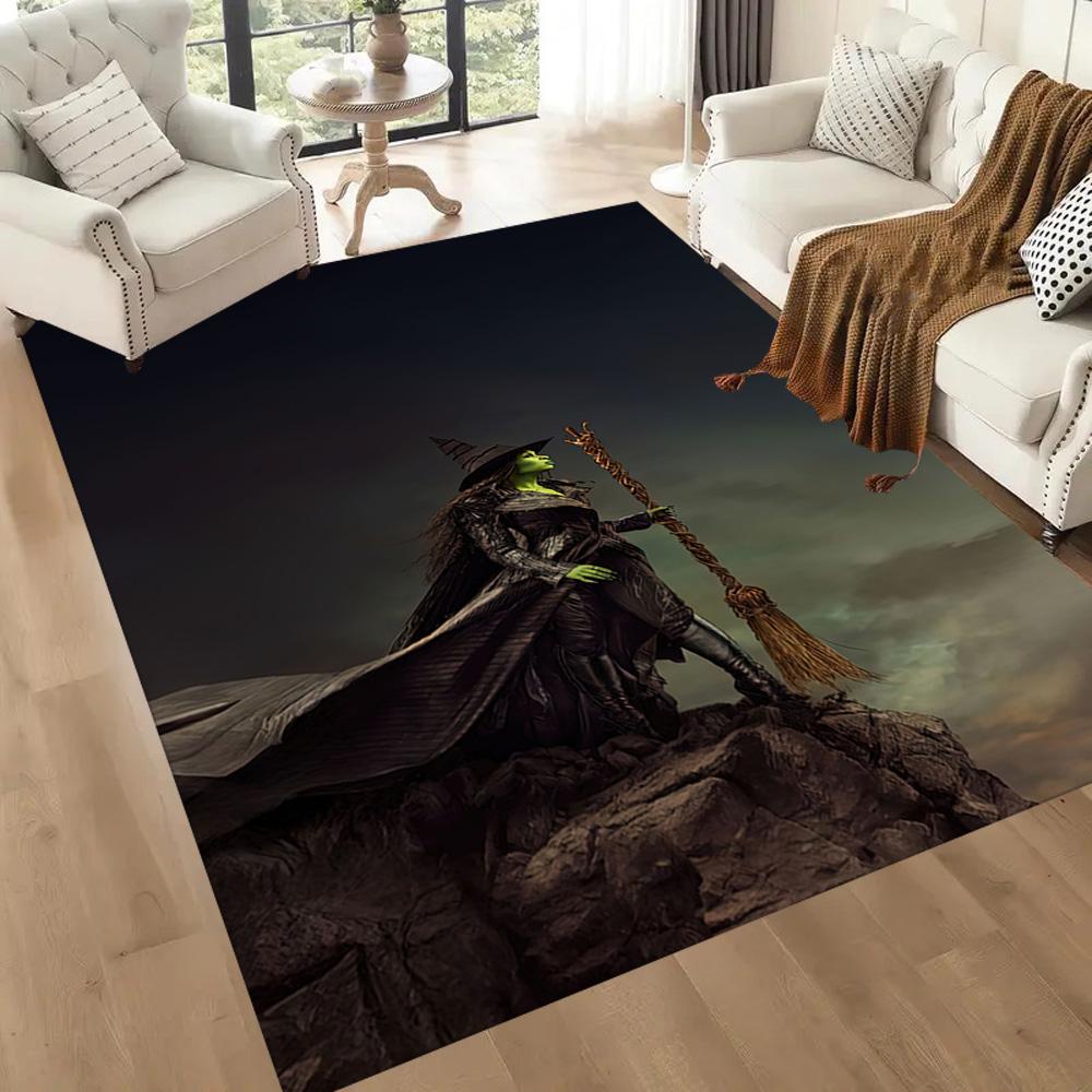 Gothic Style Floor Rug Office Rug Suitable for Playrooms Decorate Room Balcony Game Room Antislip Carpet Office Home Decor Gift for Festivals