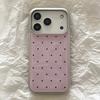 INS Trendy Pink Star High-end Phone Case For iPhone 17 Air 16 Promax E 15 14 13 12 11 Pro Max 78 Plus Y2k Matte Anti Fall Cover