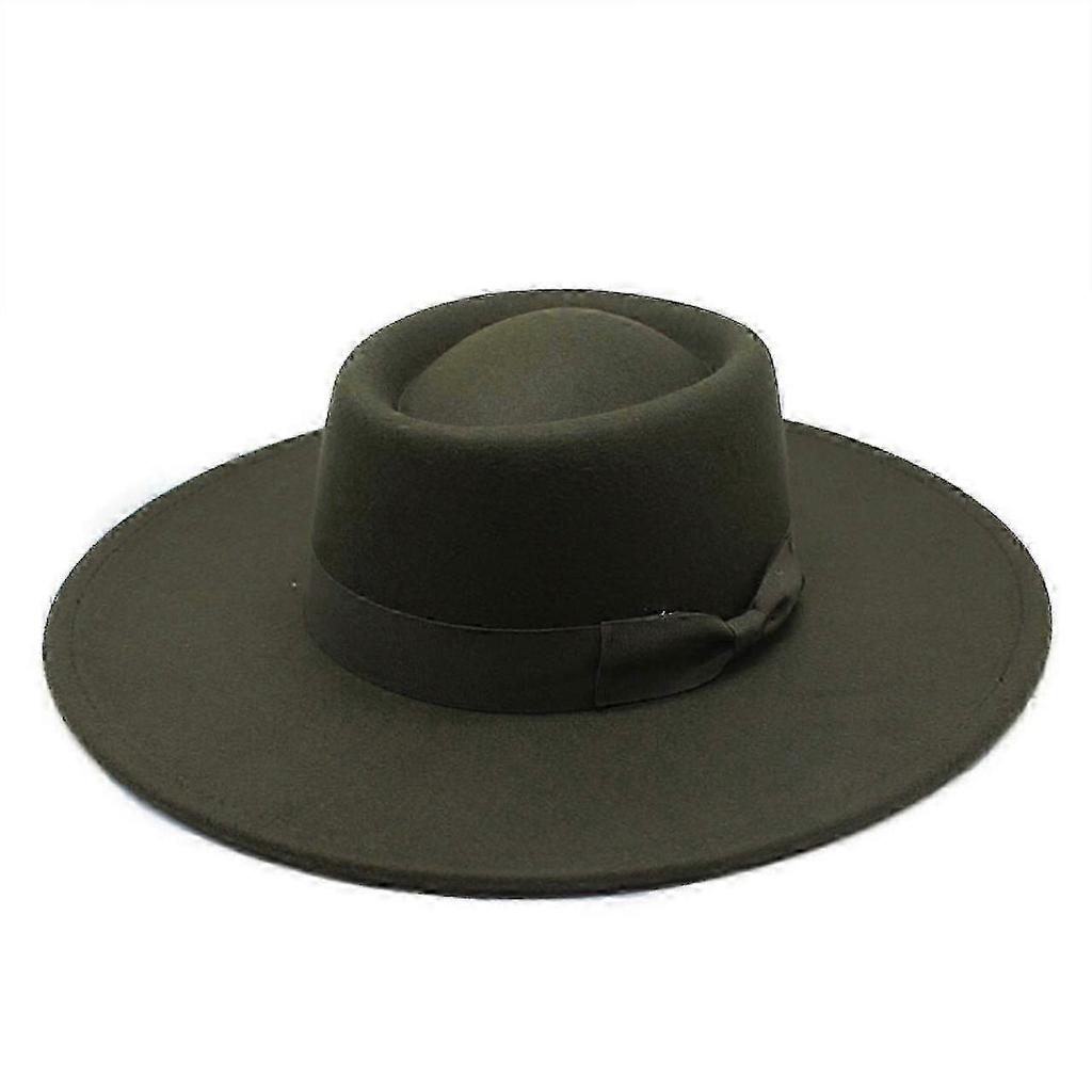 Classic Lightweight Hat for Women with Wide Brim, Felt