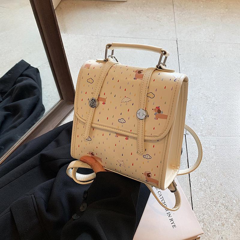 Универсальный Мини-Рюкзак для Женщин - Путешествия и Прогулки кремовый