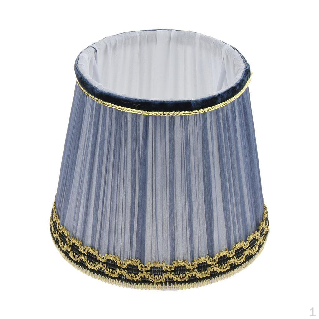 Chandelier Shades, Home Pendant Lamp Shades for Ceiling,Drum Shaped Vintage Ceiling Light