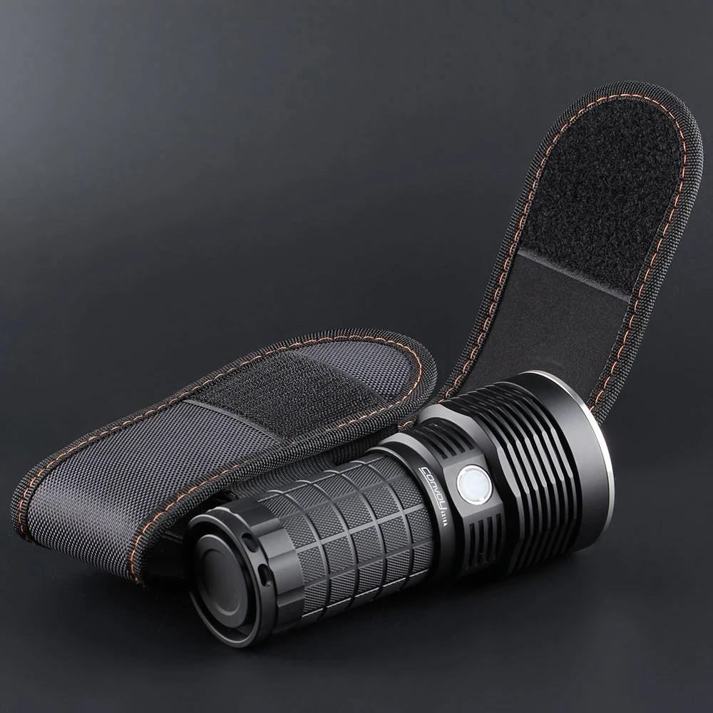 Étui Pochette pour Lampe de Poche de Convoi Camping Pêche Étui de Transport pour Torche Support pour Ceinture de Service Sac pour Lumière Pour S2 S2+ S3 C8 C8+ M1 M2 S11 M21A