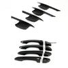 For Hyundai Tucson 2016- Carbon Fiber ABS Car Door Handle & Bowl Cover Trim