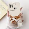 For Realme Narzo 50A Case RMX3430 Luxury Candy Painted Cover Soft Silicone Phone Case For Realme Narzo 50i Narzo50 A Shell Coque