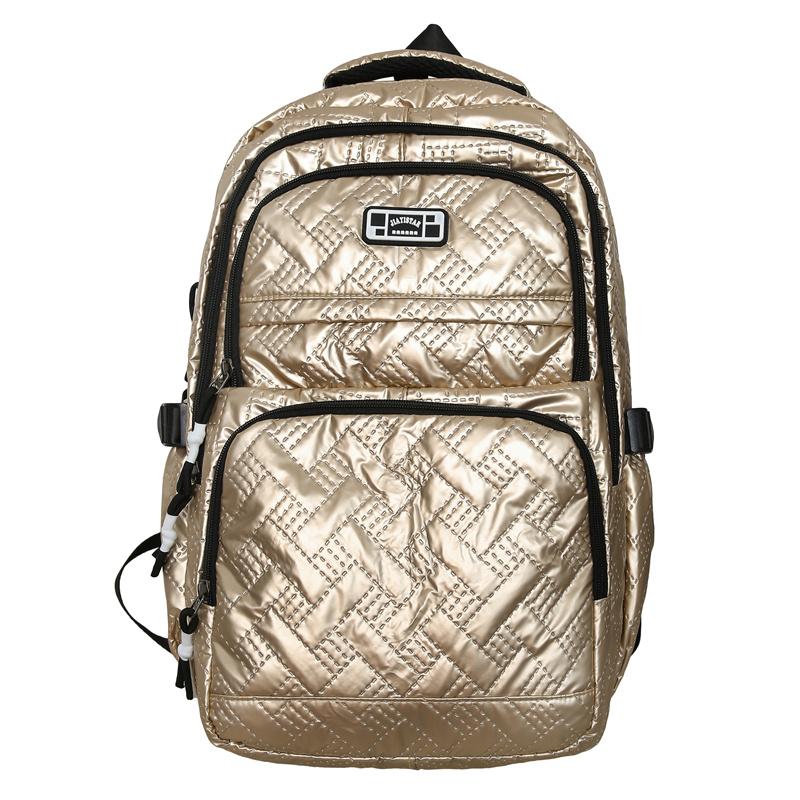 Geantă de școală pentru elevi Rucsac de damă de culoare solidă Rucsac de mare capacitate pentru bărbați