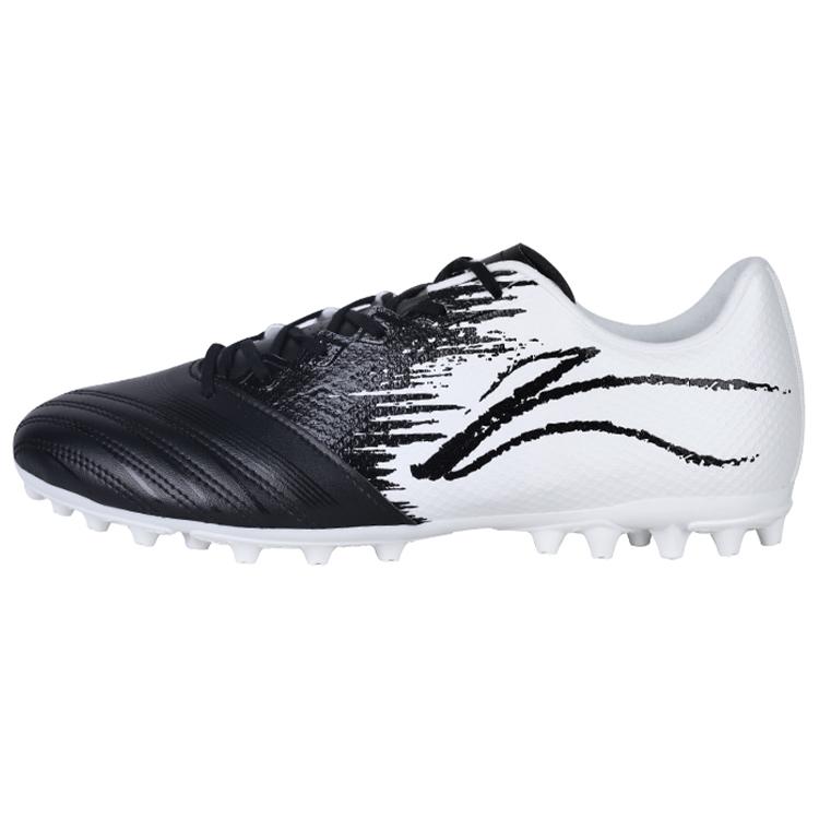 

New LINING Soccer Shoes Men s Low top Standard White/Black ASFS009-1 39