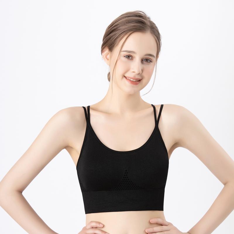 

Женское спортивное нижнее белье с красивой спиной, дышащая сетка, не стальное кольцо, регулируемое нижнее белье, анти-обвисающий бюстгальтер для йоги, сна и фитнеса