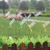 Set of 10pcs Dragonflies Insert Rod Gardening Decoration Simulation Dragonfly Home Decoration Background Gardening Decoration