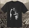 DJO Joe Keery Tribute Shirt Black and White Concert Photo