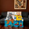 Couverture Cartoon C-Caillou Super Chaude Confortable Couverture Jetée en Peluche Enfant Maison Canapé Chambre à Coucher Cadeau
