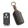 [Honda] Car Key Cover keychain Cowhide Handmade Suitable for Fit Civic Accord Pilot CRV HRV Odyssey5