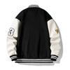 Men's Spring and Autumn New Retro Couple Casual Loose High Quality Baseball Clothing Letter Embroidery American Trend Jacket
