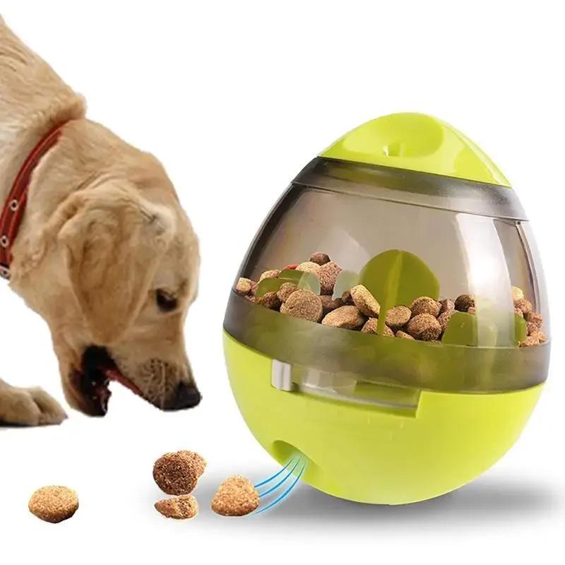 Dog Puzzle Toys Pet Food Interactive Tumbler Slow Feeder Funny Toy Food Treat Dispenser for Pet Dogs Cats Training Dog Supplies