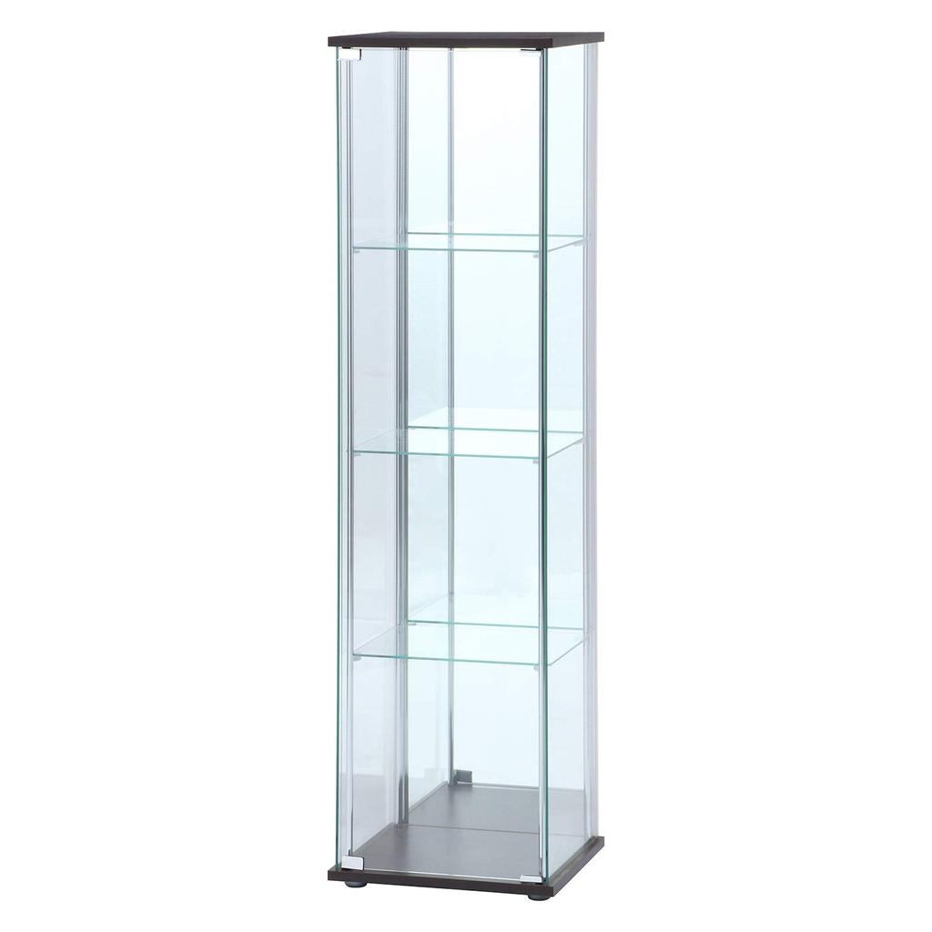 Fuji Boeki Collection Koffer, Figurenkoffer, 4 Etagen, Breite x Tiefe x Höhe 162 cm, braune Rückspiegelmontage, Produkt 96046, 42,5 36,5 [2 Verpackungen]