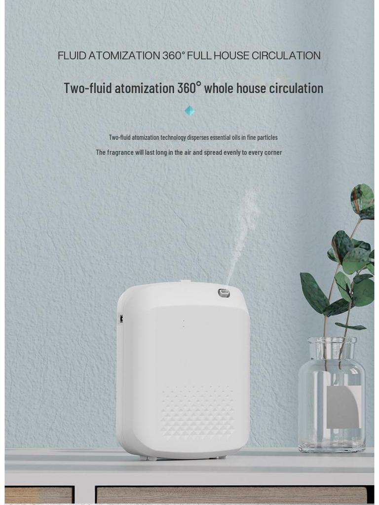 Intelligenter Bluetooth-Aromadiffusor zur Wandmontage für Zuhause oder das Hotel