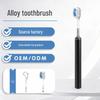 Universal Soft Bristle Metal Toothbrush for Couples – Portable and Stylish for Travel, Business, or Home Use