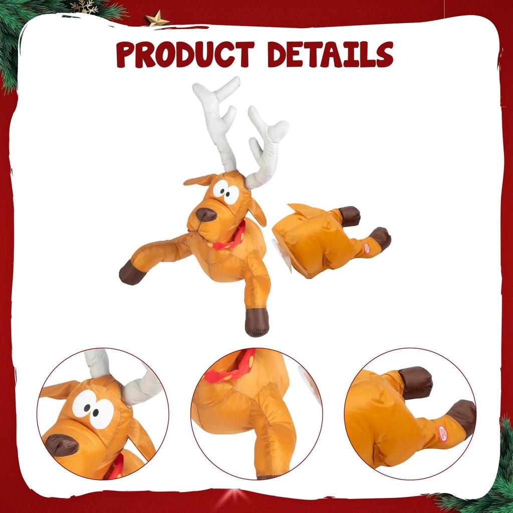 Christmas Window Decoration Ornament Decor Props for House Doors Holiday Office Bar