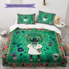 Anya Forger Pattern Bedding Quilt Set Quilt Cover Pillowcase Home Decoration Birthday Gift (1 * duvet cover + 2 * pillowcase, without core)