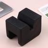Car Jack Rubber Pad Car Slotted Lift Jack Stand Rubber Pads Universal Repair Tools Frame Protector Adapter Jacking Tools 1/2Pcs