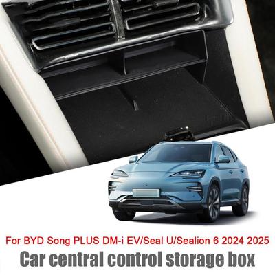 Centralny schowek sterujący dla BYD Song PLUS DM-i EV / Seal U / Sealion 6 2024 2025 Oddzielny schowek