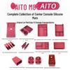 AITO M8 Center Console Cup Holder Wireless Charger & Armrest Storage Silicone Car Interior Decor.