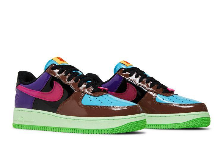 Men's Sneakers Nike Air Force 1 Low SP Undefeated Multi-Patent Pink Prime Fauna Brown/Pink Prime/Multi-Color