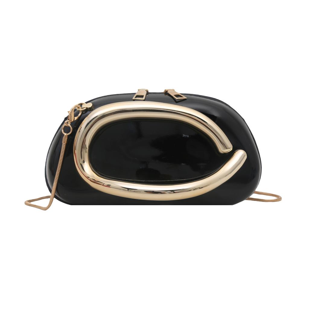 Wholesale niche design round box bag women's bag 2025 spring new light luxury versatile shoulder bag casual chain messenger bag