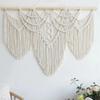 Bohemian Style Wall Hanging Handmade Woven Cotton Rope Tassel Tapestry Living Room Bedroom Homestay Background Tapestry