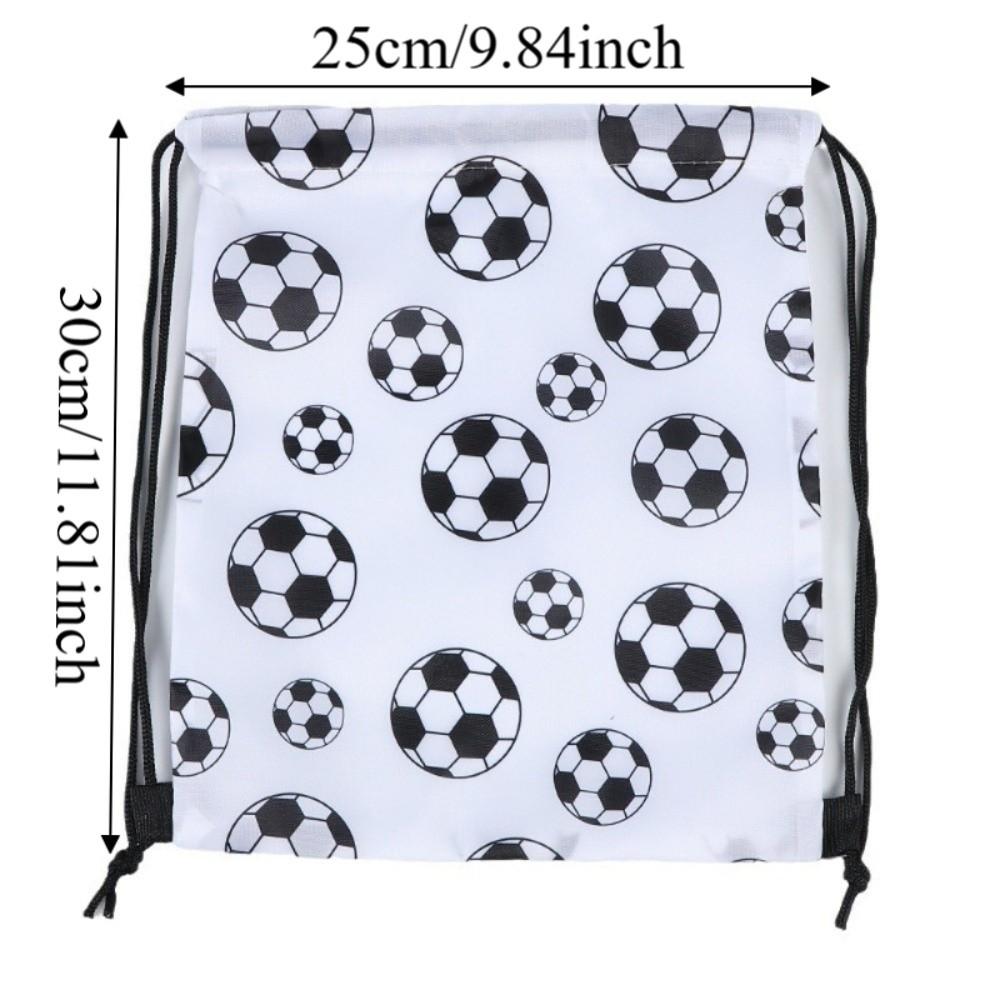 3pcs/set Digital Full-Print Drawstring Bag Polyester Material Double Shoulder Bag  Shopping